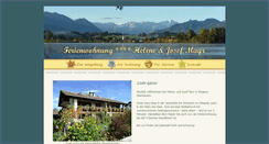 Desktop Screenshot of ferienwohnung-mayr-riegsee.de